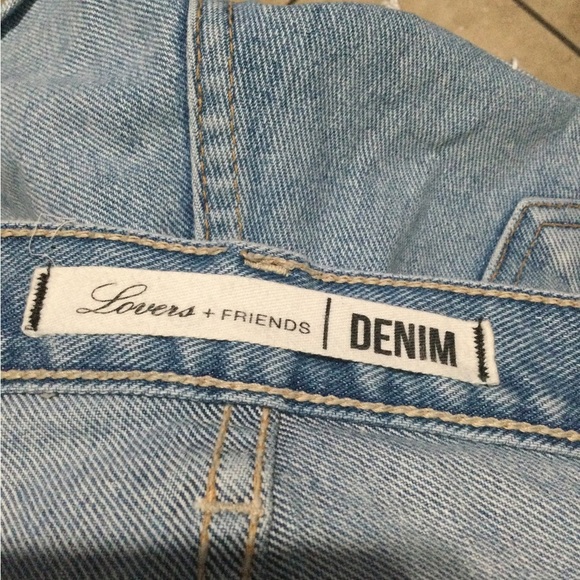 Lovers + Friends denim shorts - Picture 6 of 6